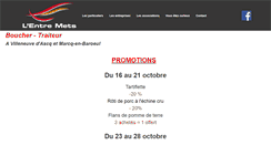 Desktop Screenshot of lentremets-traiteur.com